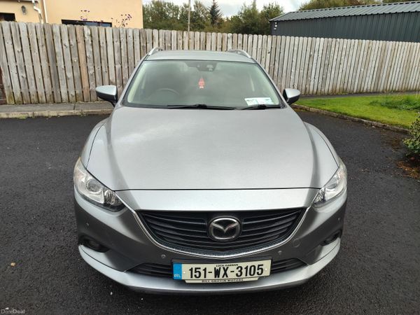 Mazda Mazda6 Estate, Diesel, 2015, Silver