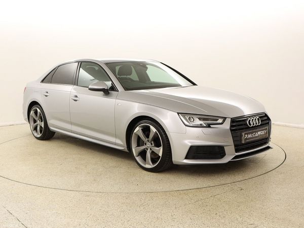 Audi A4 Saloon, Diesel, 2017, Silver