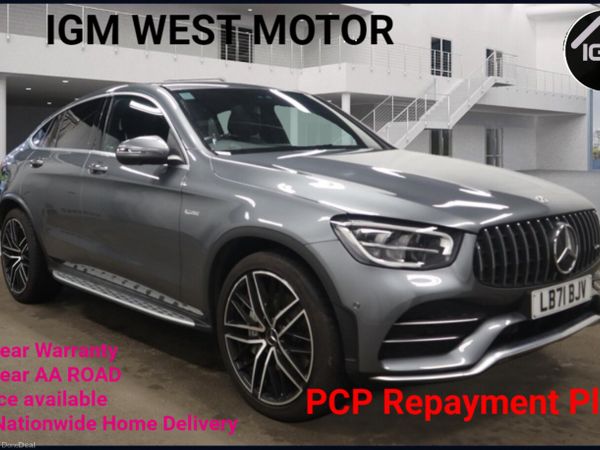 Mercedes-Benz GLC Coupe, Diesel, 2021, Grey