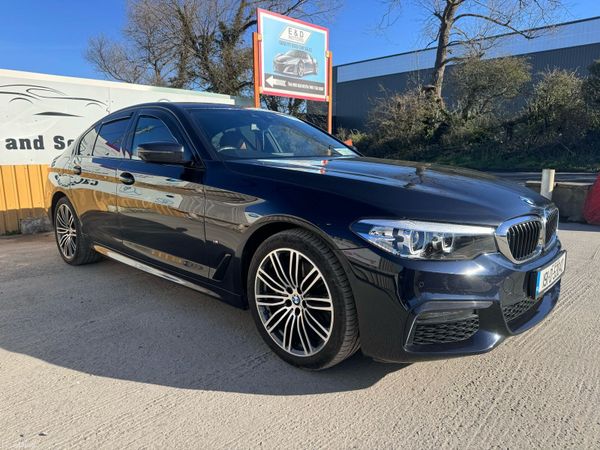 BMW 5-Series Saloon, Petrol Plug-in Hybrid, 2019, Black