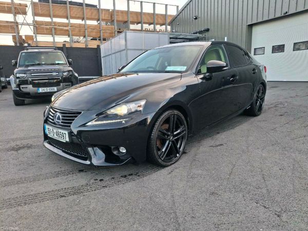 Lexus IS Saloon, Petrol Hybrid, 2015, Black