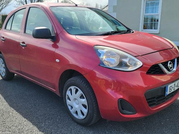 Nissan Micra Hatchback, Petrol, 2016, Red