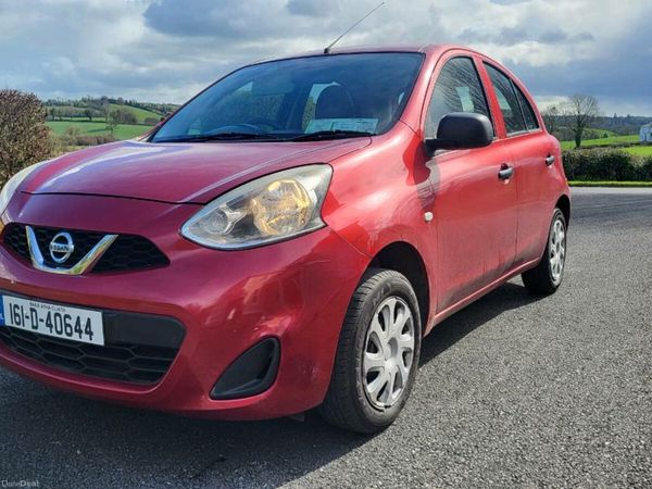 Nissan Micra Hatchback, Petrol, 2016, Red