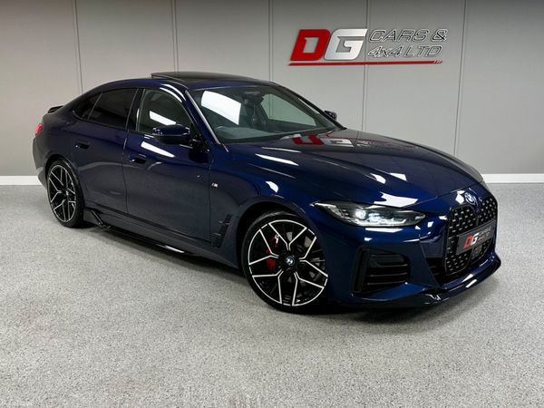 BMW 4-Series Coupe, Diesel Hybrid, 2022, Blue