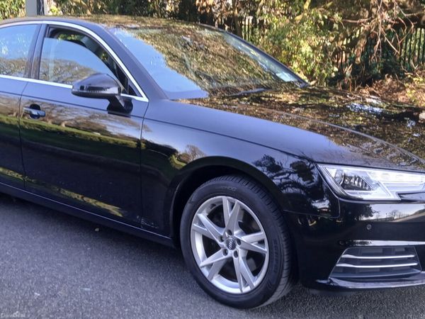 Audi A4 Saloon, Petrol, 2017, Black