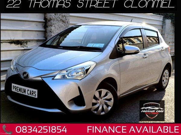Toyota Vitz Hatchback, Petrol, 2019, Silver