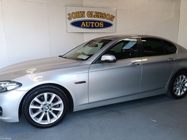 BMW 5-Series Saloon, Diesel, 2016, Silver