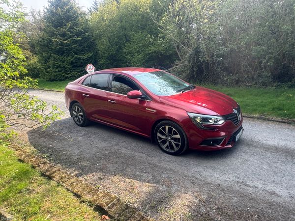 Renault Megane Saloon, Diesel, 2018, Red