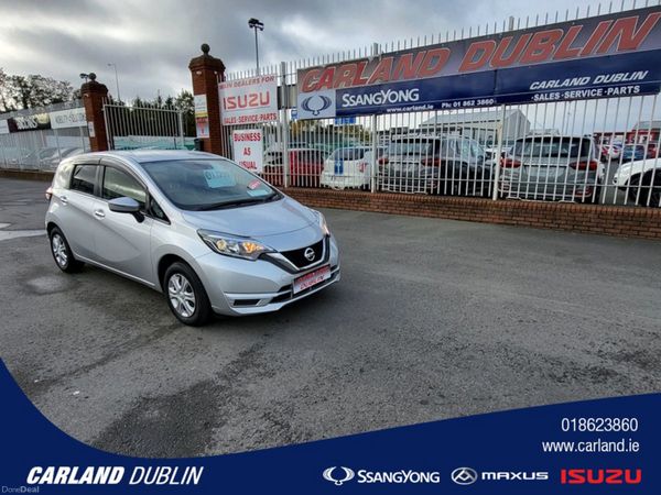 Nissan Note Hatchback, Petrol, 2017, Silver
