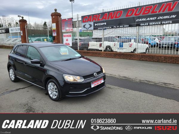 Volkswagen Polo Hatchback, Petrol, 2016, Black