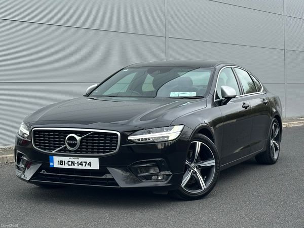 Volvo S90 Saloon, Diesel, 2018, Black