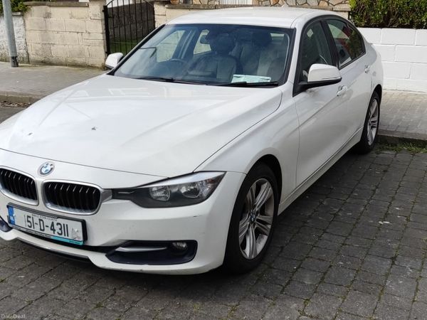 BMW 3-Series Saloon, Diesel, 2015, White