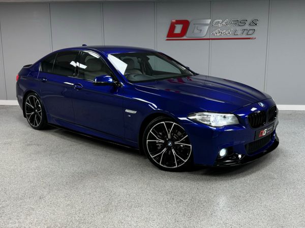 BMW 5-Series Saloon, Diesel, 2016, Blue
