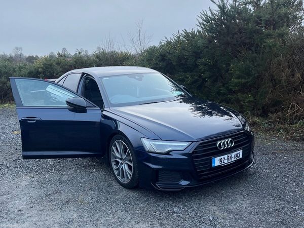 Audi A6 Saloon, Diesel, 2019, Blue