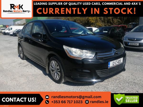 Citroen C4 Hatchback, Diesel, 2012, Black