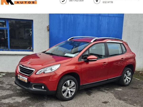 Peugeot 2008 SUV, Diesel, 2016, Red