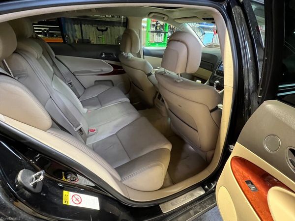 Lexus GS Saloon, Petrol Hybrid, 2008, Black