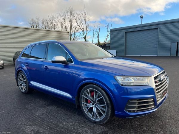 Audi SQ7 SUV, Diesel, 2017, Blue
