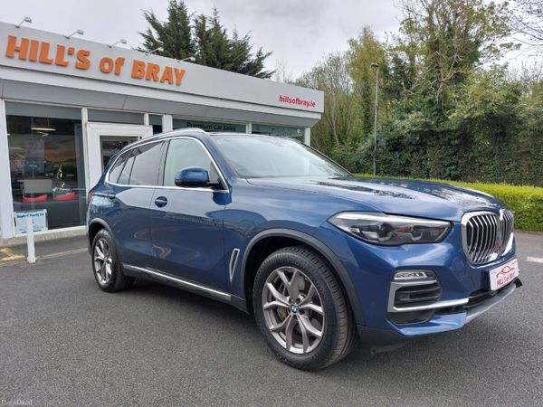 BMW X5 SUV, Petrol Plug-in Hybrid, 2021, Blue