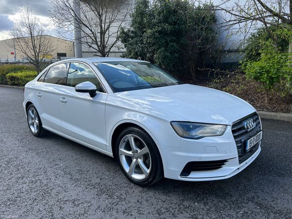 Audi A3 Saloon, Petrol, 2015, White