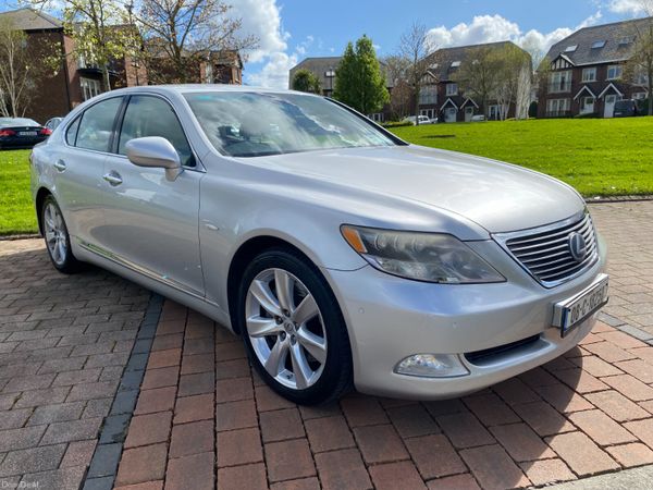 Lexus LS Saloon, Petrol Hybrid, 2008, Silver