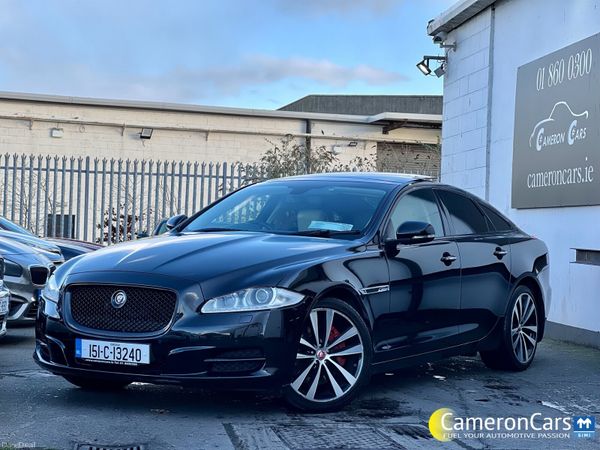 Jaguar XJ Saloon, Diesel, 2015, Black