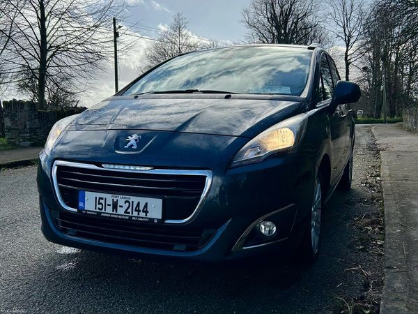 Peugeot 5008 MPV, Diesel, 2015, Blue