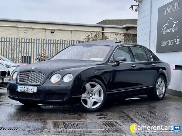 Bentley Flying Spur Saloon, Petrol, 2007, Black