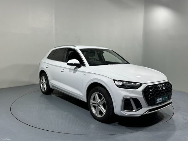 Audi Q5 SUV, Petrol Hybrid, 2021, White