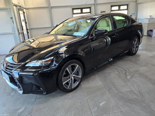 Lexus GS Saloon, Petrol Hybrid, 2018, Black