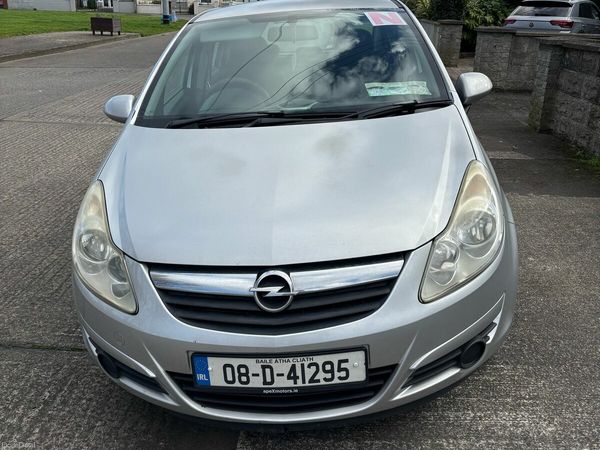 Opel Corsa Hatchback, Petrol, 2008, Silver