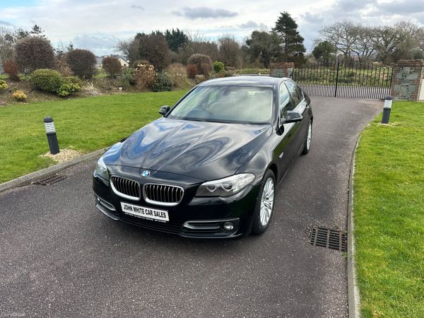 BMW 5-Series Saloon, Diesel, 2015, Black