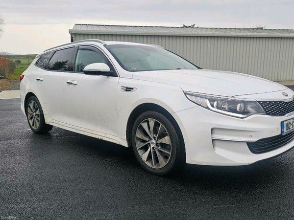 Kia Optima Estate, Diesel, 2018, White
