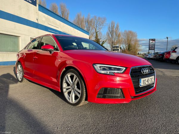 Audi A3 Saloon, Diesel, 2018, Red