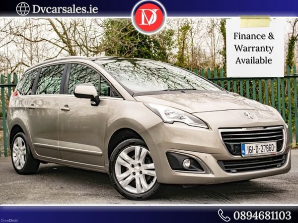 Peugeot 5008 MPV, Diesel, 2016, Grey
