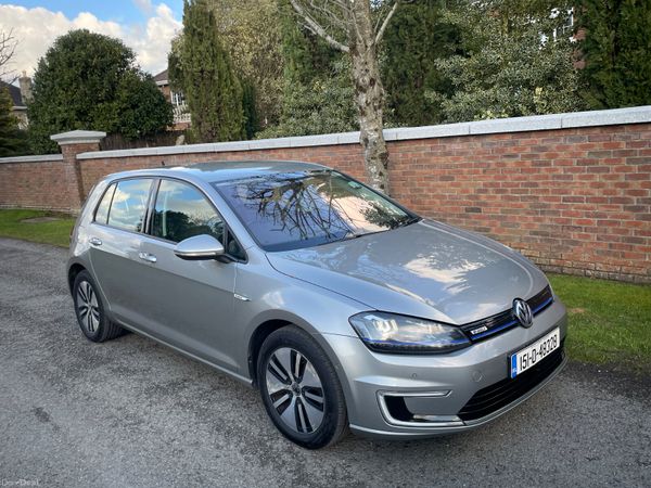 Volkswagen Golf Hatchback, Electric, 2015, Silver