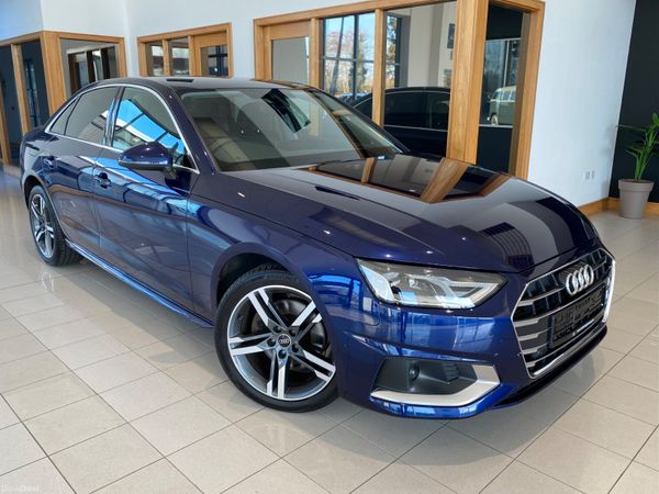 Audi A4 Saloon, Diesel, 2023, Blue