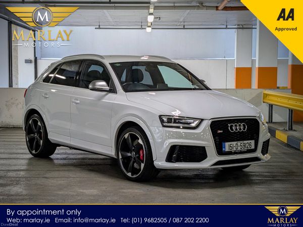 Audi RS Q3 SUV, Petrol, 2015, White