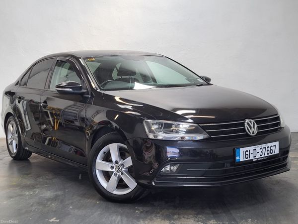 Volkswagen Jetta Saloon, Diesel, 2016, Black