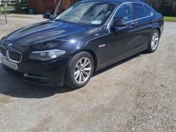 BMW 5-Series Saloon, Diesel, 2016, Black