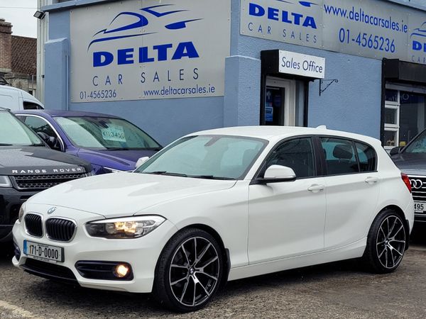 BMW 1-Series Hatchback, Diesel, 2017, White