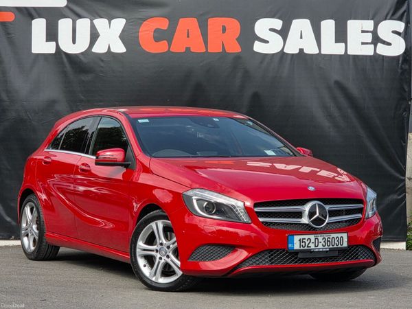 Mercedes-Benz A-Class Hatchback, Petrol, 2015, Red