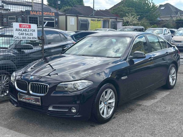 BMW 5-Series Saloon, Diesel, 2016, Black