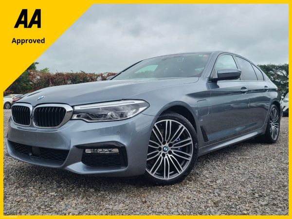 BMW 5-Series Saloon, Petrol Plug-in Hybrid, 2019, Grey