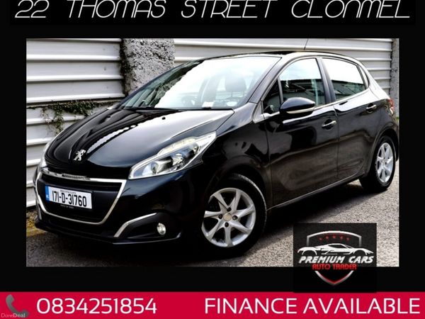 Peugeot 208 Hatchback, Petrol, 2017, Black