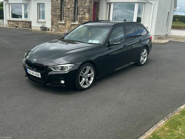 BMW 3-Series Estate, Diesel, 2017, Black