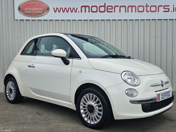 Fiat 500 Hatchback, Petrol, 2012, White