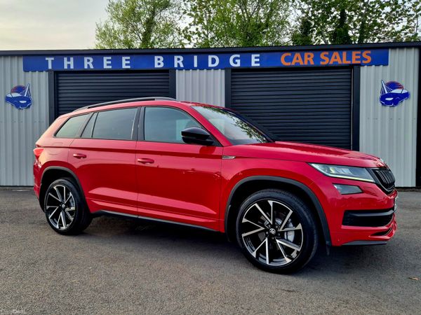 Skoda Kodiaq SUV, Diesel, 2019, Red