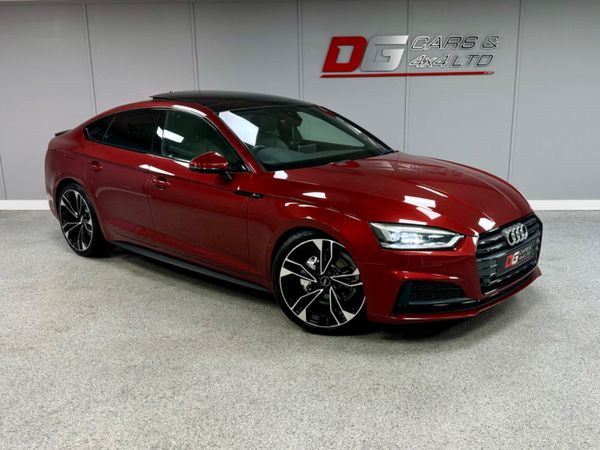 Audi A5 Hatchback, Diesel, 2017, Red