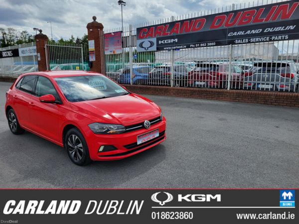 Volkswagen Polo Hatchback, Petrol, 2019, Red